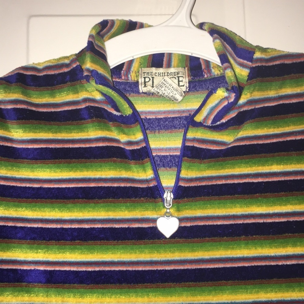 Girls velour dress